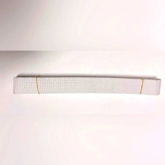 White Martial  Arts Uniform Belt - Picture 1 of 2